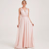 Pale Rose Gown Infinity Wrap Dresses NZ Bridal Convertible Bridesmaid Dress One Dress Endless possibilities
