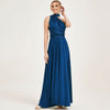 Prussian Blue Infinity Wrap Dresses NZ Bridal Convertible Bridesmaid Dress One Dress Endless possibilities