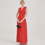 Red Infinity Wrap Dresses NZ Bridal Convertible Bridesmaid Dress One Dress Endless possibilities