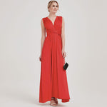 Red Infinity Wrap Dresses NZ Bridal Convertible Bridesmaid Dress One Dress Endless possibilities