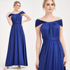 [Final Sale] Royal Blue Infinity Wrap Maxi Bridesmaid Dress