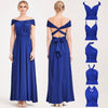 Royal Blue Wrap Dresses NZ Bridal Convertible Bridesmaid Dress One Dress Endless possibilities
