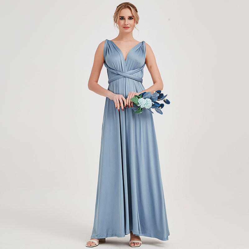 Pre Order Infinity Gown Slate Blue