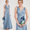 Slate Blue Infinity Wrap Dresses NZ Bridal Convertible Bridesmaid Dress One Dress Endless possibilities