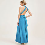 Water Blue Infinity Wrap Dresses NZ Bridal Convertible Bridesmaid Dress One Dress Endless possibilities