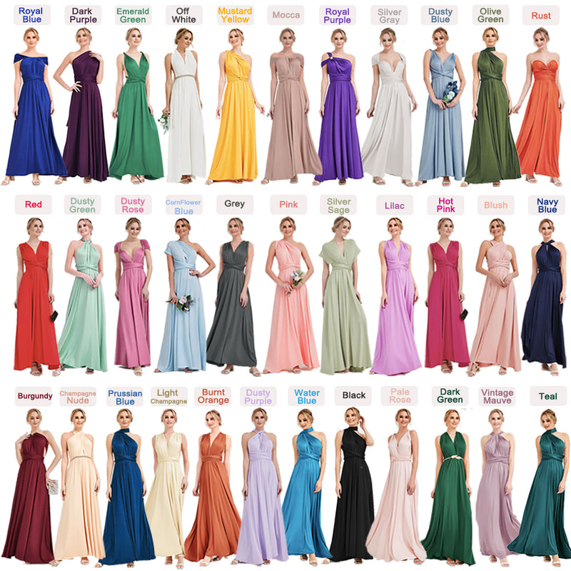 eal Infinity Wrap Dresses NZ Bridal Convertible Bridesmaid Dress One Dress Endless possibilities