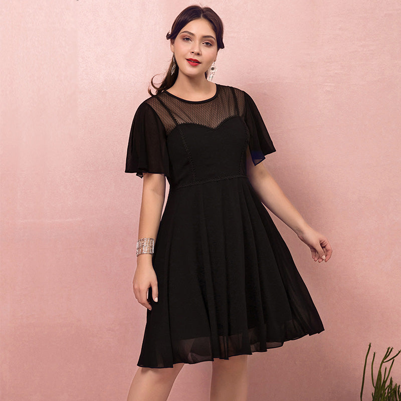 LBDs Plus Size Little Black Party Dresses