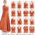 Multi Ways Convertible Chiffon Bridesmaid Dresses