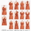 Multi Ways Convertible Chiffon Bridesmaid Dresses