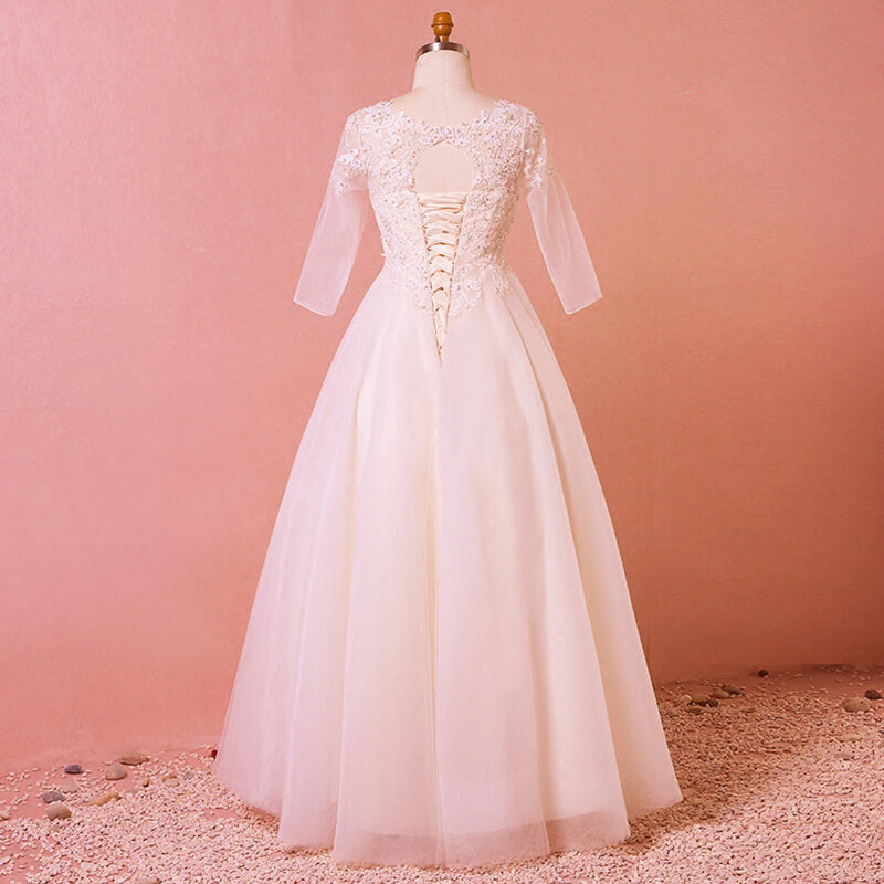 Beaded Bridal Gown for Plus Size Women