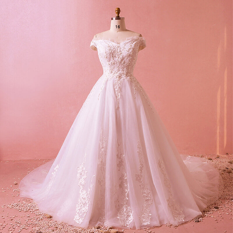 Vintage Wedding Bridal Gown Plus Size