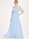 Cornflower Blue CONVERTIBLE Bridesmaid Dress