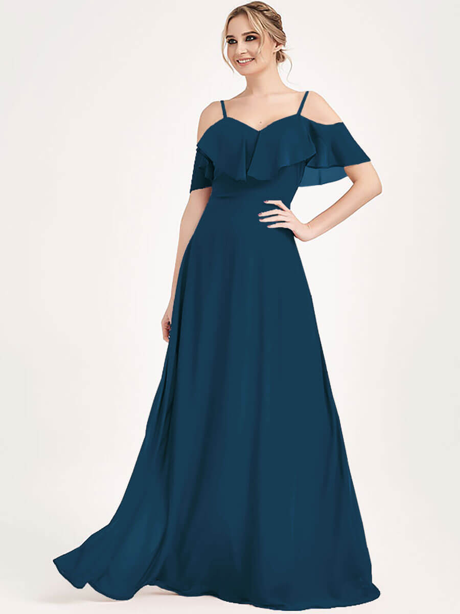Ink Blue CONVERTIBLE Bridesmaid Dress