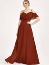 Rusty Red CONVERTIBLE Bridesmaid Dress-ZOLA