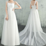 Lace Romantic  Tulle Beach Wedding Dress for Brides from NZ Bridal  NZ160xy