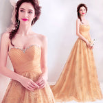 Strapless Sweetheart Neckline Floral Sequin Ball Gown