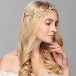 Alloy Sash Wedding Hair Ornament With Rhinestones
