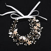 Alloy Sash Wedding Hair Ornament With Rhinestones