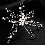 Wedding Hair Ornament Pin With Pearls