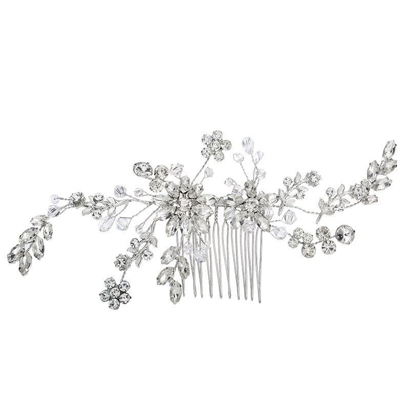 Wedding Hair Ornament Comb With Rhinestones