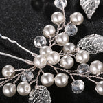 Wedding Hair Ornament Pin With Pearls