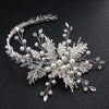 Marvelous Wedding Hair Ornament With Rhinestones and Pearls