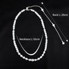 Trendy Pearls Wedding Evening Party Backdrop Necklace