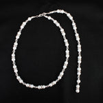 Fashion Pearls Wedding Evening Party Backdrop Necklace