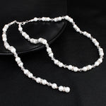 Fashion Pearls Wedding Evening Party Backdrop Necklace