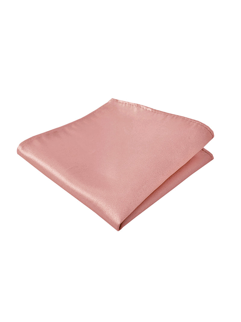 NZBridal Men's Pocket Square Handkerchief Dusty Pink b