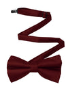 NZ Bridal Neckties Men Bow Tie Adult Burgundy