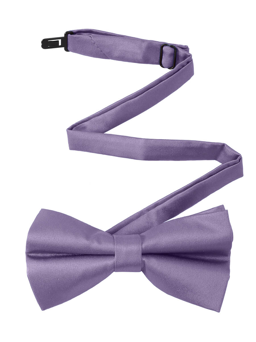 NZ Bridal Neckties Men Bow Tie Adult Dusty Purple