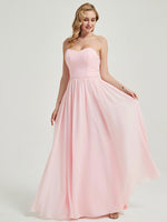 Blush CONVERTIBLE Chiffon Bridesmaid Dress- Wynne