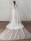 Super Long Tulle Wedding Veil V621xmj