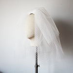 Vintage Fluffy Short Mesh Bridal Veil with V623xmj